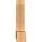 Ekena Millwork Portland Timber Gable Bracket, Western Red Cedar, 48"W x 26"H x 5 1/2"D x 5 1/2"F, 13/12 Pitch GBW048X26X0606POR00SWR - alternate 3